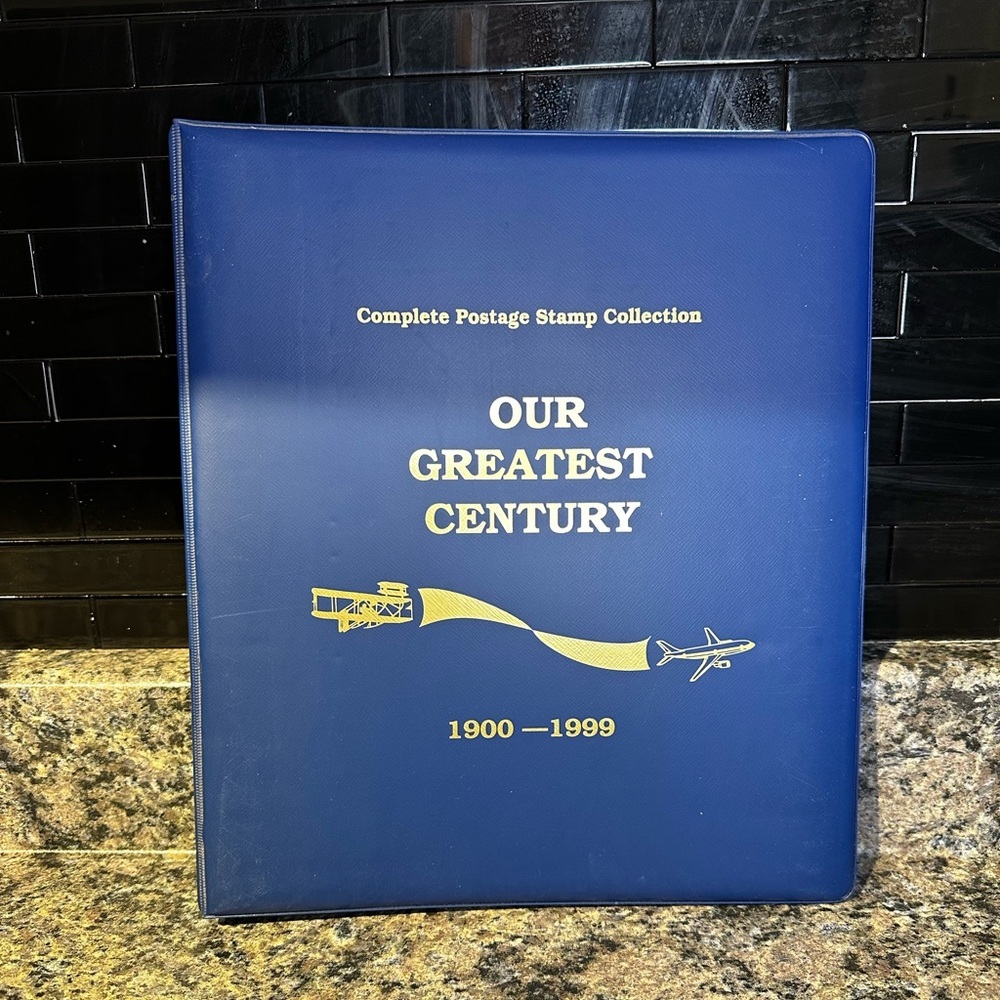Our Greatest Century Complete Postage Stamp Collection 1900-1999
